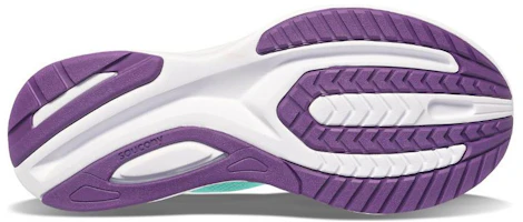 Shop Saucony Guide 15 減震透氣 低幫 跑步鞋 女款 薄荷藍 寬版