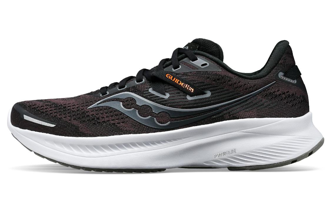 (Women) Saucony Guide 16 Wide 'Black Orange White' S10811-05
