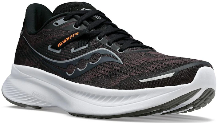 (W) Saucony Guide 16 Wide ''Nero Arancione Bianco'' S10811-05 Lookbook (W) Saucony Guide 16 Wide ''Nero Arancione Bianco'' S10811-05