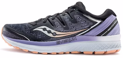 (Women) Saucony Guide ISO 2 'Black Purple' S10464-37 (Women) Saucony Guide ISO 2 'Black Purple' S10464-37
