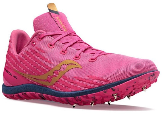 (W) Saucony Havok XC 3 Spike 'Pink' Sepatu Lari Paku Perempuan S19074-41 Lookbook (W) Saucony Havok XC 3 Spike 'Pink' Sepatu Lari Paku Perempuan S19074-41