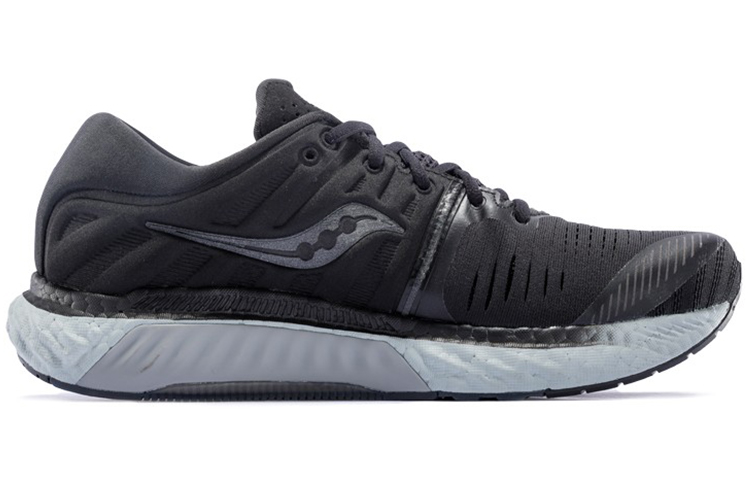 Lookbook (W) Saucony Hurricane 22 'Blackout' Lelaki Kasut Lari Hitam S10544-35
