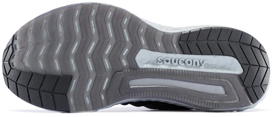 (W) Saucony Hurricane 22 'Blackout' Lelaki Kasut Lari Hitam S10544-35 Details for (W) Saucony Hurricane 22 'Blackout' Lelaki Kasut Lari Hitam S10544-35