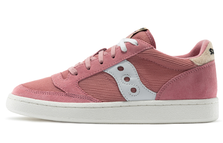 (Women) Saucony Jazz Court Low Pink Sneakers - Retro, Breathable & Durable. S60555-18(M Wide)