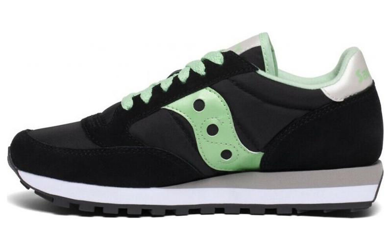 (W) Saucony Jazz Low Retro 'Black Green'