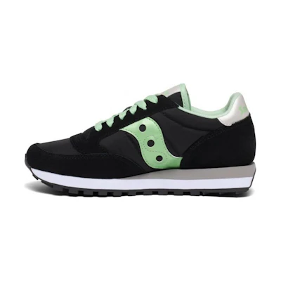 (W) Saucony Jazz Low Retro 'Black Green'