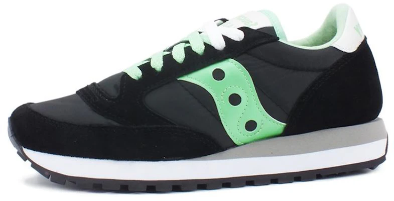 (Women) Saucony Jazz Low Retro 'Black Green' S1044-563 Lookbook (Women) Saucony Jazz Low Retro 'Black Green' S1044-563