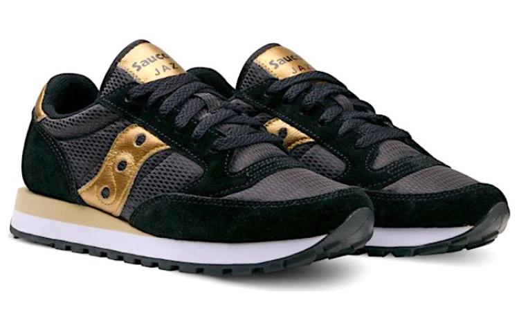 Order Saucony Jazz Original Vintage ‘Black Gold‘ 減震防滑耐磨 低筒 跑步鞋 女款 黑金