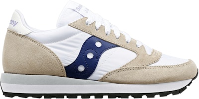 (Women) Saucony Jazz Original 'Cream Navy' S1044-677 (Women) Saucony Jazz Original 'Cream Navy' S1044-677