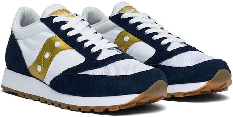 (Women) Saucony Jazz Original Vintage 'White Blue Gold' S60368-92 Lookbook (Women) Saucony Jazz Original Vintage 'White Blue Gold' S60368-92