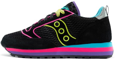 (Women) Saucony Jazz Triple 'Black Neon' S60568-1 (Women) Saucony Jazz Triple 'Black Neon' S60568-1