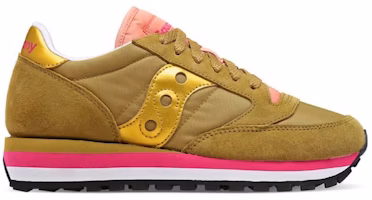 (Women) Saucony Jazz Triple 'Olive Gold Pink' S60530-23 (Women) Saucony Jazz Triple 'Olive Gold Pink' S60530-23