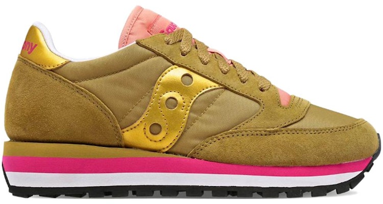 (Women) Saucony Jazz Triple 'Olive Gold Pink' S60530-23 Order (Women) Saucony Jazz Triple 'Olive Gold Pink' S60530-23