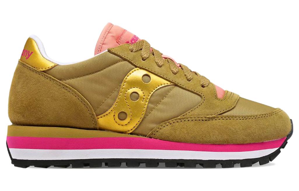 Order (Women) Saucony Jazz Triple 'Olive Gold Pink' S60530-23