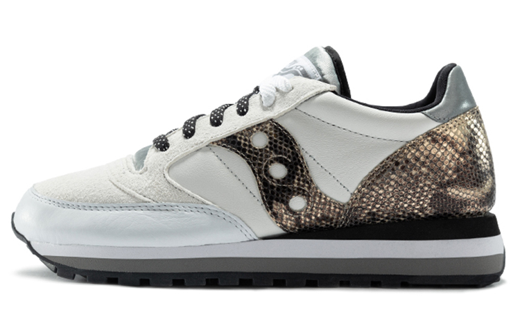 (Women) Saucony Jazz Triple Retro Low-Top Running Shoes White S60550-1 (M Wide)