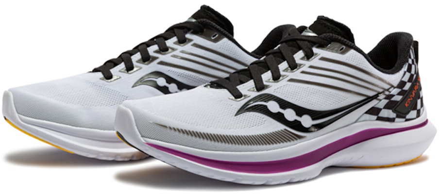 (W) Saucony Kinvara 12 'Putih Ungu' S10619-40 Lookbook (W) Saucony Kinvara 12 'Putih Ungu' S10619-40