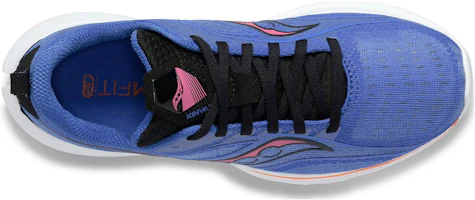 Shop Saucony Kinvara 菁華 13 減震防滑耐磨 低幫 跑步鞋 女款 藍白色