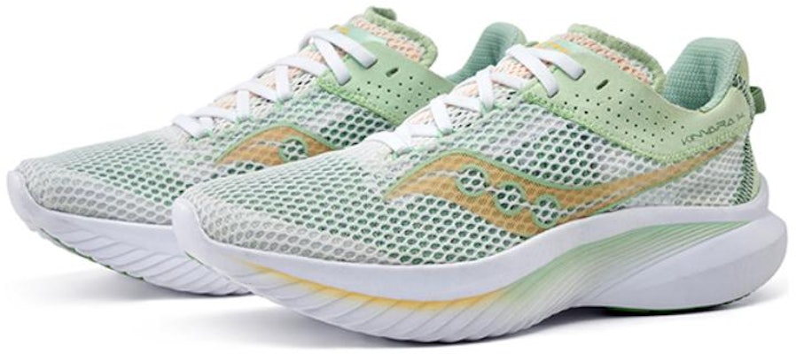 (W) Saucony Kinvara 14 'Honeydew Melon' Lelaki/Wanita Kasut Larian S10823-100 Lookbook (W) Saucony Kinvara 14 'Honeydew Melon' Lelaki/Wanita Kasut Larian S10823-100