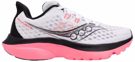 (Women) Saucony Kinvara 16 'White Black Pink' S11020-02 (Women) Saucony Kinvara 16 'White Black Pink' S11020-02