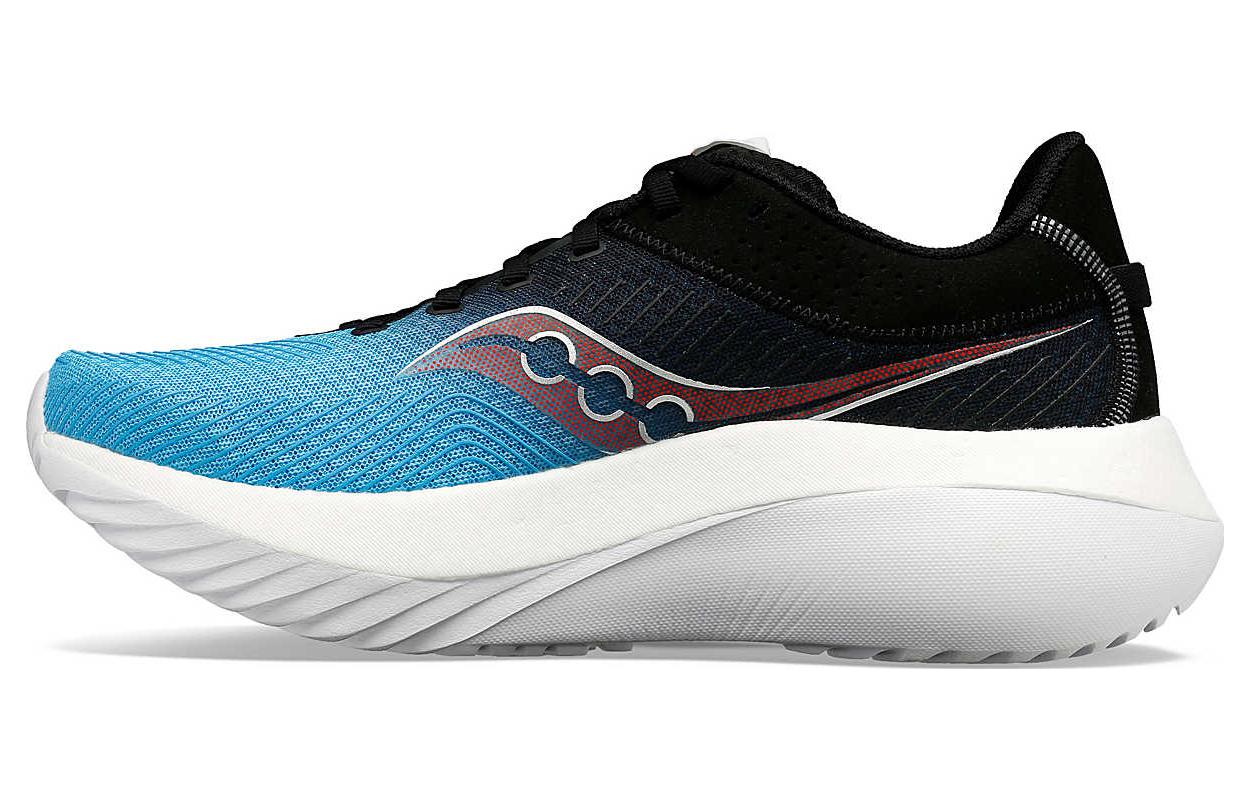 (Women) Saucony Kinvara Pro Running Shoes Black Blue - Comfort & Durability. S10847-210