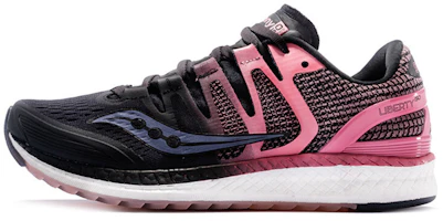 (Women) Saucony Liberty ISO 1 'Black Pink' S10410-4 (Women) Saucony Liberty ISO 1 'Black Pink' S10410-4