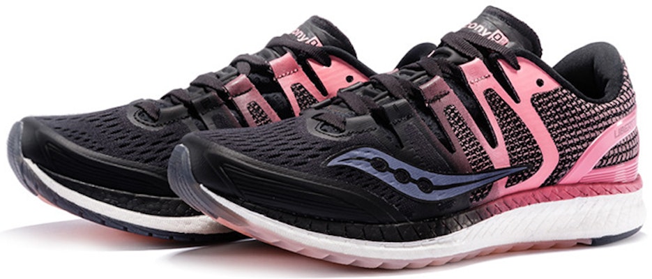 (W) Saucony Liberty ISO 1 'Hitam Merah Jambu' S10410-4 Lookbook (W) Saucony Liberty ISO 1 'Hitam Merah Jambu' S10410-4