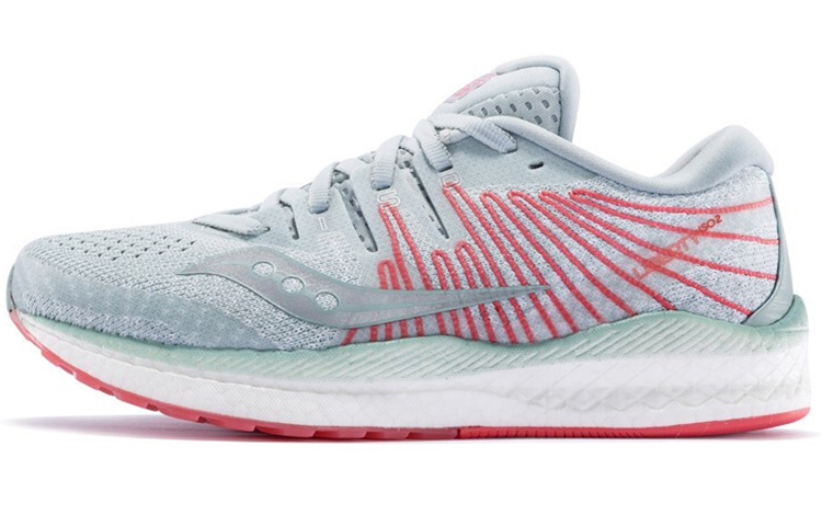 (Women) Saucony Liberty ISO 2 'Grey Coral Red' S10510-45
