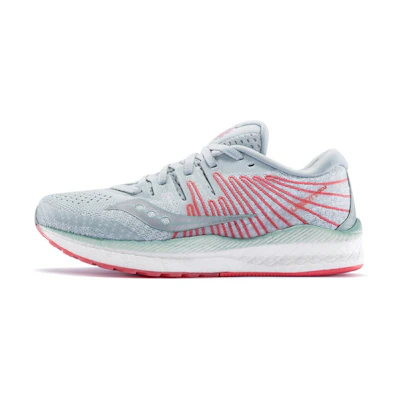 (W) Saucony Liberty ISO 2 'Grey Coral Red'