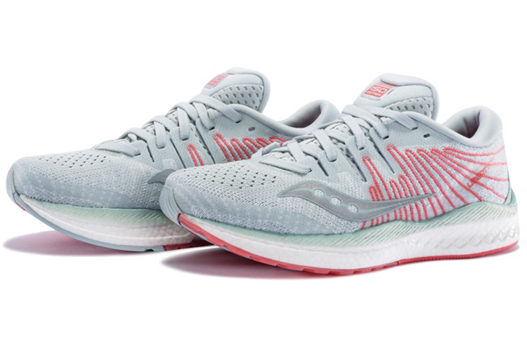 (W) Saucony Liberty ISO 2 'Grey Coral Red' 圖 3