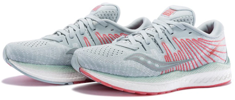 (W) Saucony Liberty ISO 2 ''Grau Koralle Rot'' S10510-45 Lookbook (W) Saucony Liberty ISO 2 ''Grau Koralle Rot'' S10510-45
