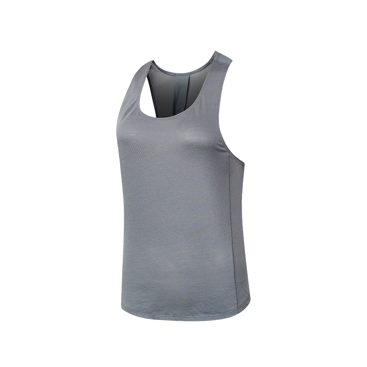 (Women) Saucony Lightweight Stretch Running Tank Top in Heather Grey. SC1240010A-MG31