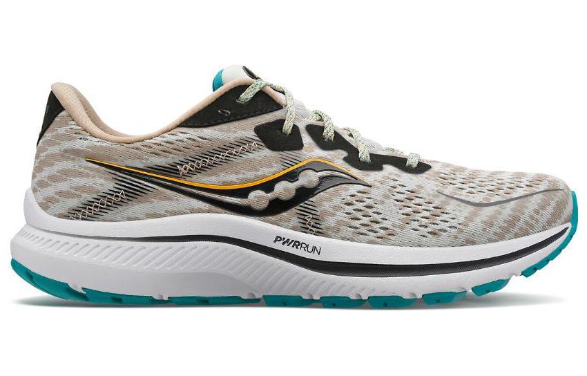 Order 索康尼 Omni 20 耐磨防滑 低帮 跑步鞋 女款 米棕白