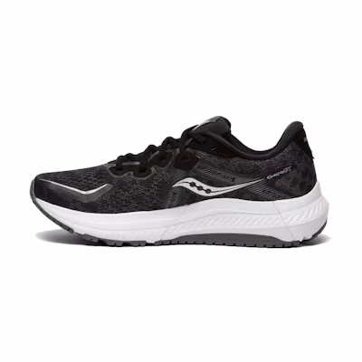 (W) Saucony Omni 20 Wide 'Black White'