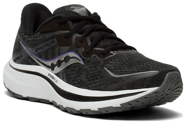 (Women) Saucony Omni 20 Wide 'Black White' S10682-10 Lookbook (Women) Saucony Omni 20 Wide 'Black White' S10682-10