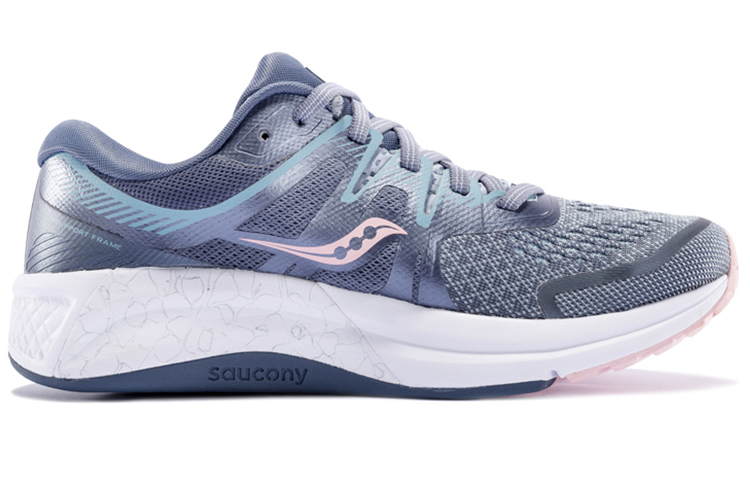 Order Saucony Omni 全擎 ISO2 穩定支撐跑步鞋 灰粉 女款
