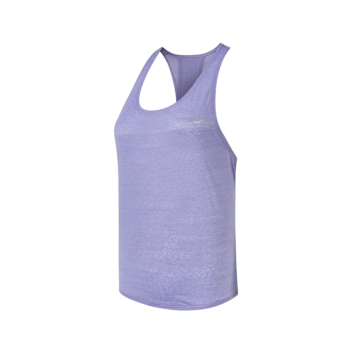 (Women) Saucony Outdoor Casual Tank Top with Logo Print - Blue Purple SC1249007A-PP26