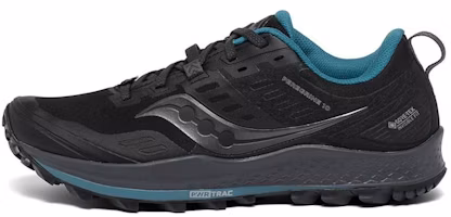 (Women) Saucony Peregrine 10 GTX Trail Running Shoes Black M Width S10542-2 (M Width) (Women) Saucony Peregrine 10 GTX Trail Running Shoes Black M Width S10542-2 (M Width)