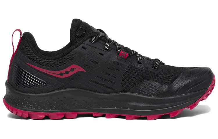 Order (W) Saucony Peregrine 10 Wide ''Zwart Barberry'' S10557-20