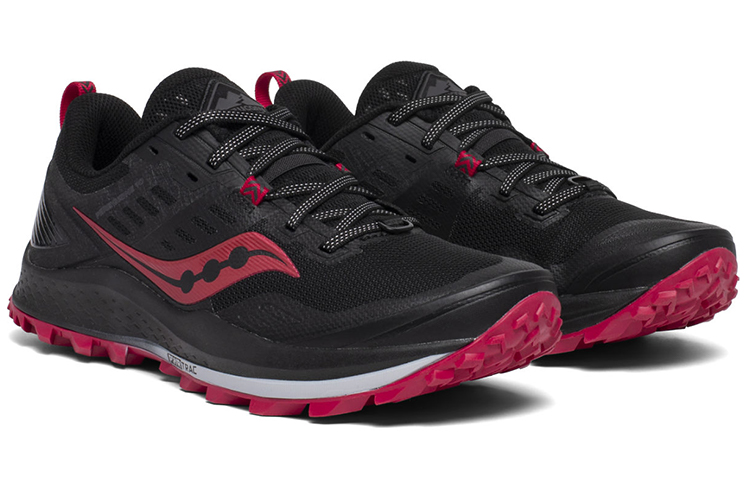 Lookbook (W) Saucony Peregrine 10 Wide ''Zwart Barberry'' S10557-20
