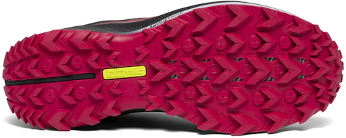 Purchase Saucony Peregrine 游隼10 緩震越野跑步鞋 寬楦 黑紅 女款