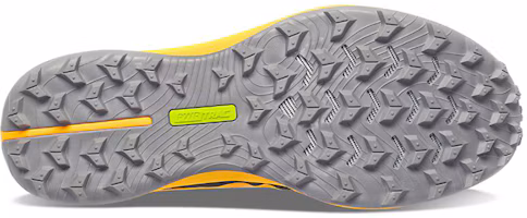 Shop Saucony 游隼12 專業緩震 低幫 跑步鞋 女款 黃
