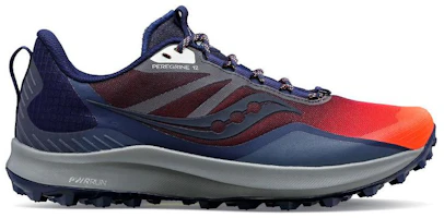 Order Saucony Peregrine 游隼12 減震防滑耐磨輕便 低筒 越野跑步鞋 女款 藍橘