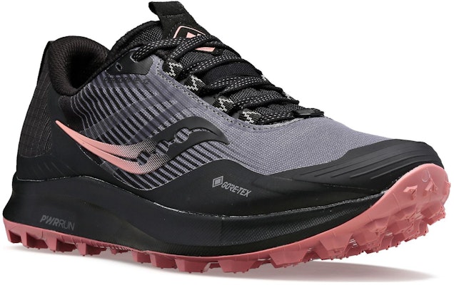 (W) Saucony Peregrine 12 GTX 'Hitam Pink' S10740-20 Lookbook (W) Saucony Peregrine 12 GTX 'Hitam Pink' S10740-20