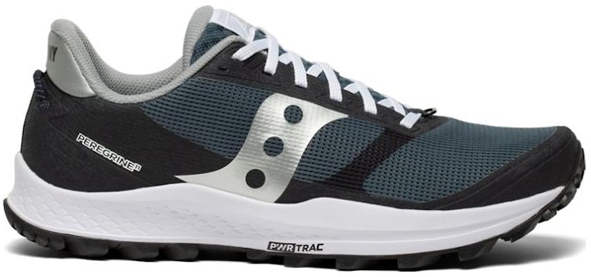 (W) Saucony Peregrine 13 'Hitam Biru Perak' S1062281 Order (W) Saucony Peregrine 13 'Hitam Biru Perak' S1062281