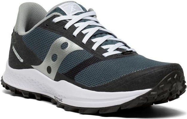 (W) Saucony Peregrine 13 'Hitam Biru Perak' S1062281 Lookbook (W) Saucony Peregrine 13 'Hitam Biru Perak' S1062281