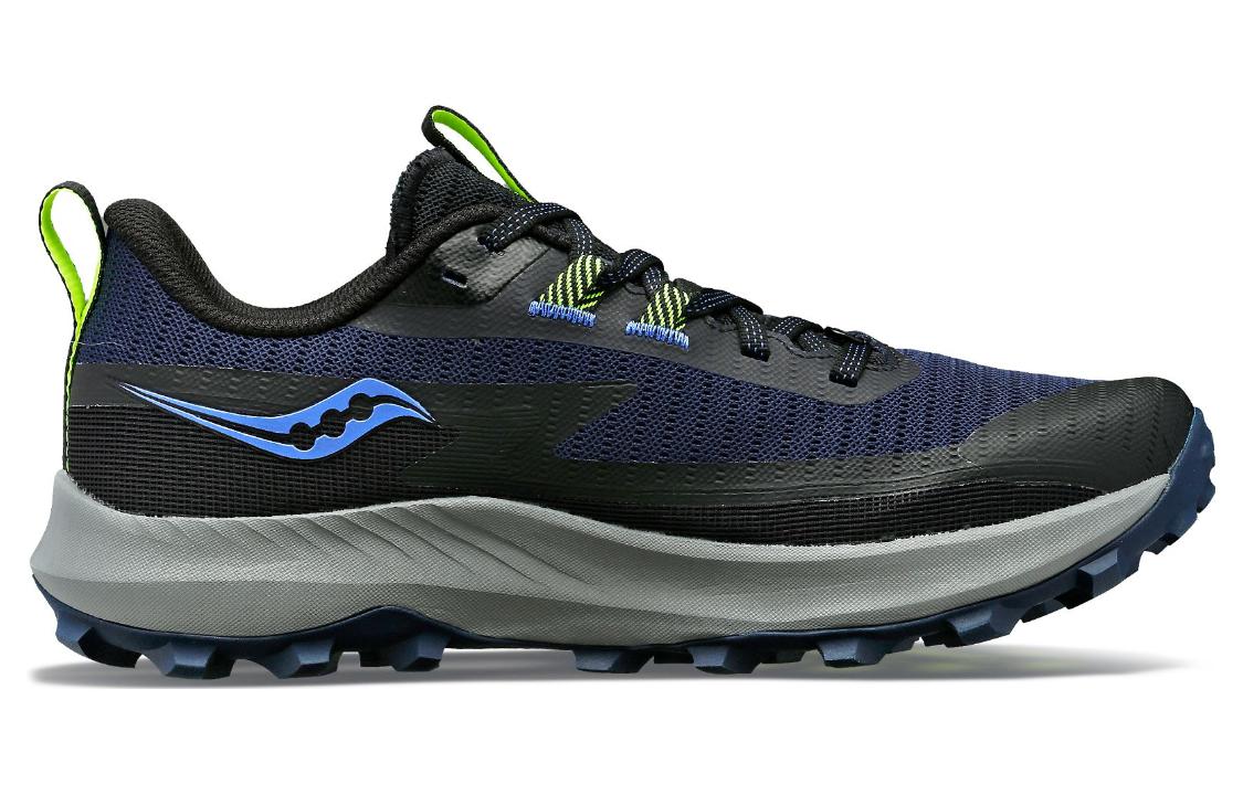 Order (W) Saucony Peregrine 13 Wide 'Night Fossil' Lelaki Kasut Lari S10839-15