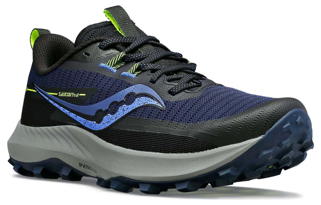 Lookbook (W) Saucony Peregrine 13 Wide 'Night Fossil' Lelaki Kasut Lari S10839-15