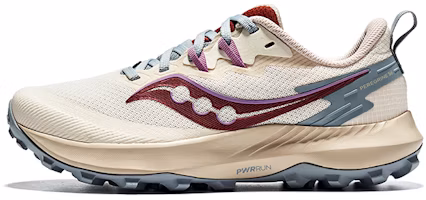(Women) Saucony Peregrine 14 Running Shoes Light Pink - Cushioned & Comfortable S10916-105 (Women) Saucony Peregrine 14 Running Shoes Light Pink - Cushioned & Comfortable S10916-105
