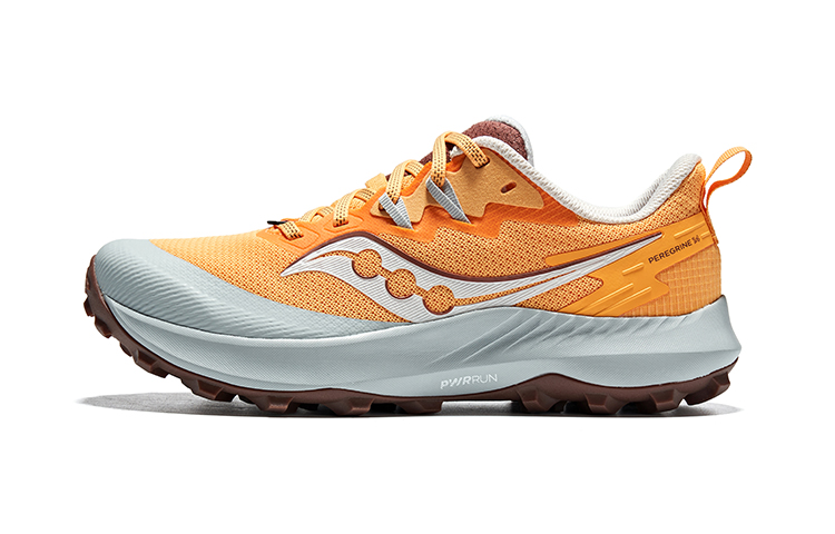 (Women) Saucony Peregrine 14 Trail Running Shoes Yellow Grey S10916-121