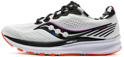 (Women) Saucony Ride 14 'Black White' S10650-40 (Women) Saucony Ride 14 'Black White' S10650-40